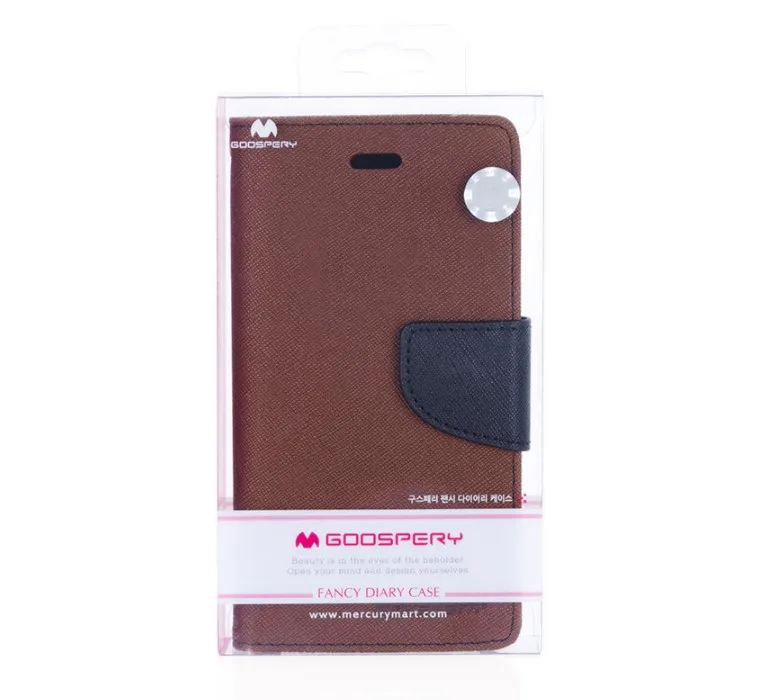 Оригинальный чехол бумажник Mercury Goospery с откидной крышкой для iPhone XS XR