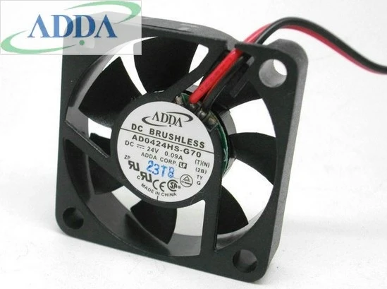 Для ADDA AD0424HS-G70 40 мм 4 см 4010 24 В 5700 об/мин шариковый подшипник маленький осевой
