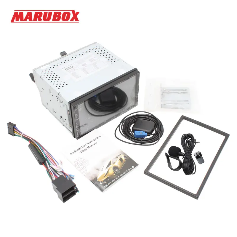 Универсальная автомагнитола 2 DIN на Android 6.0.1 MARUBOX 7А705R16 Головное устройство 2din