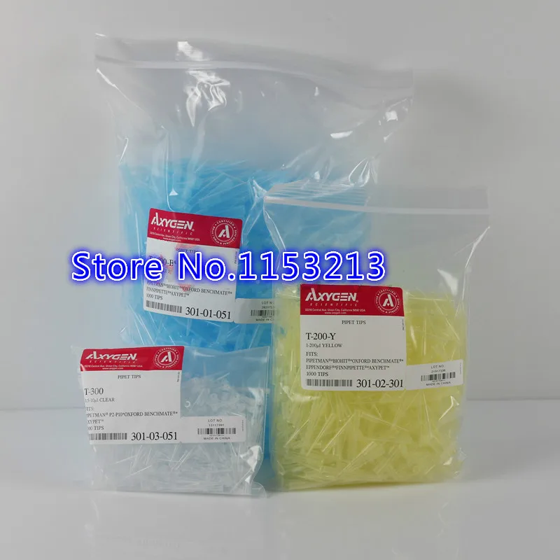 

1000pcs/lot Pipette tip 10ul/200ul/1000ul, RNase & DNase & heat source free, single use plastic tips 0.01ml/0.2ml/1ml