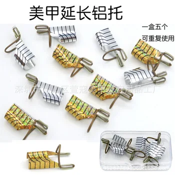 

500pcs Nail Art Foils Guide Forms C Curved Acrylic Uv Gel French Tips Extension Builder Adjustable Ring Stencil Reusable Molds