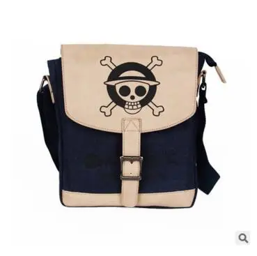 

2018 HIGH Q anime one piece cosplay unisex student preppy style messenger bags