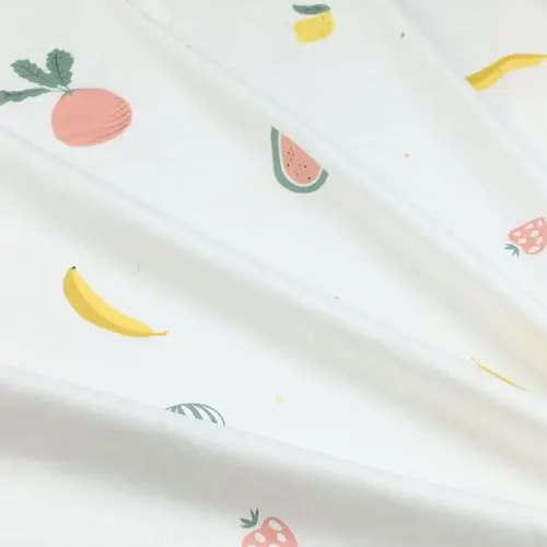 235x50 см волна арбуз банан редис саржа хлопок ткань сделать платье детская одежда комплект кровати «сделай сам» ткань дышащая - Цвет: A