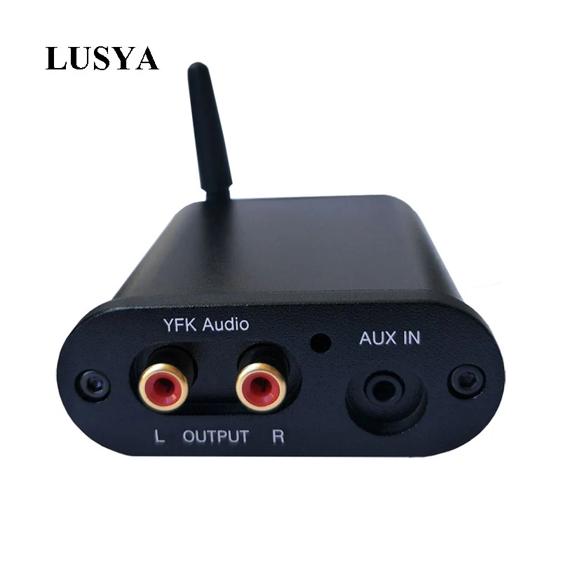 Lusya AUX вход CSR8675 беспроводной Bluetooth 5 0 приемник плата PCM5102A APTX HD I2S DAC декодер 24bit с