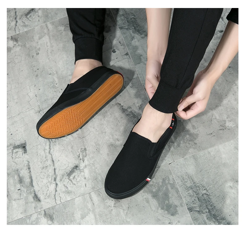 Spring Summer Breathable Mens Casual Shoes Men Loafers Lace-Up Canvas Shoes Unisex Fashion Flats Plus Size Footwear 35-47