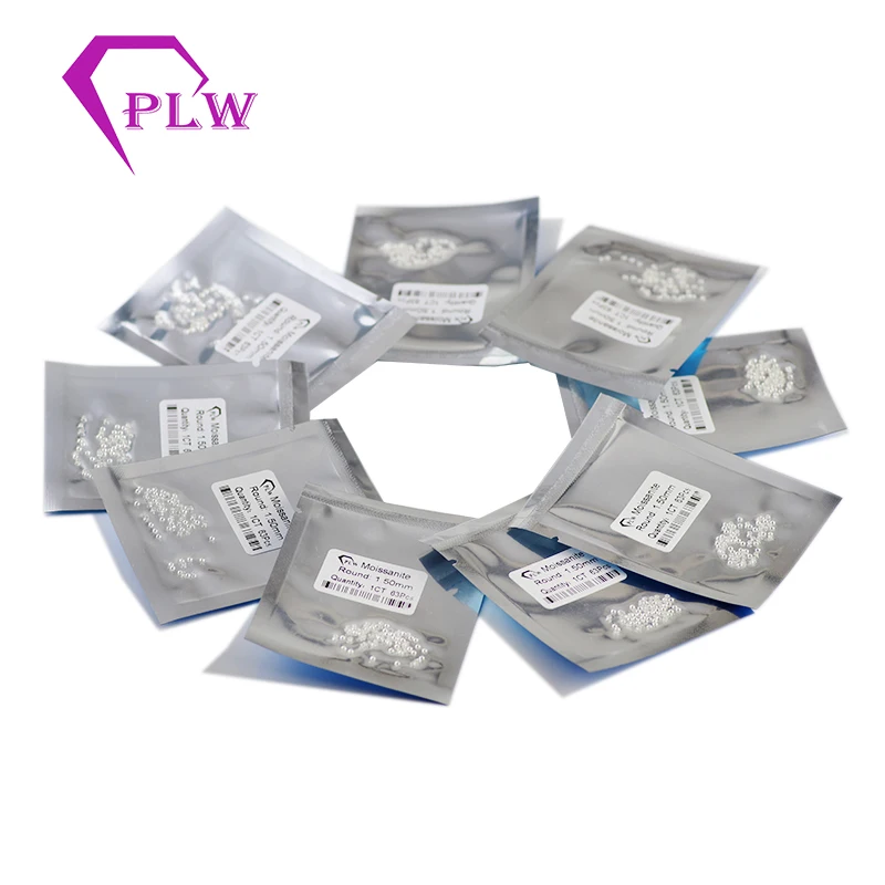

Provence jewelry lab grown like real diamond melee moissanite diamonds small size EF color near 0.003ct*560pcs/pack for bracelet
