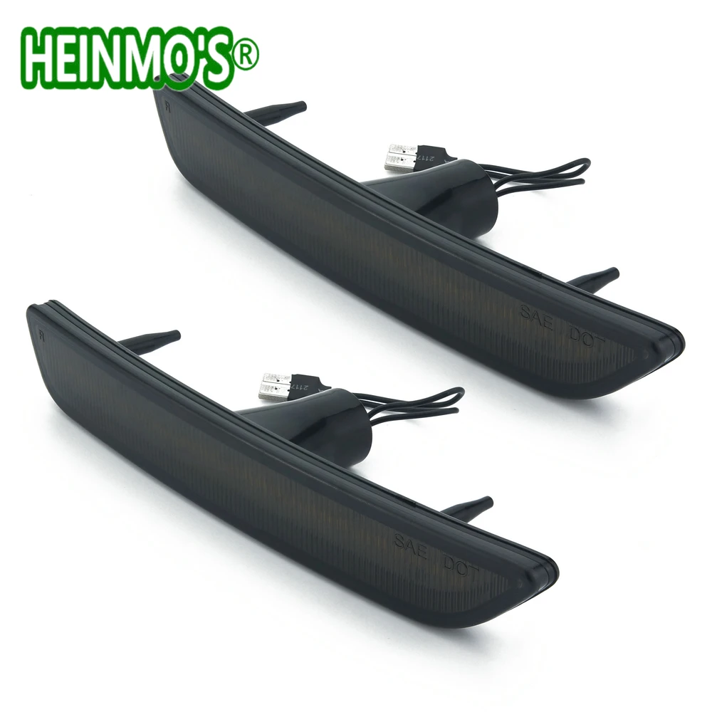 Front Side Marker Lamps with 27-SMD Integrated Amber/White LED Lights For Ford Mustang 2011 2012 2013 2014 Front Bumper Front Side Marker Lamps with 27-SMD Integrated Amber/White LED Lights For Ford Mustang 2011 2012 2013 2014 Front Bumper