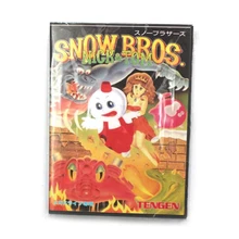 Snow Bros. Игра Nick& Tom в штучной упаковке 16bit MD для sega Mega Drive и Genesis