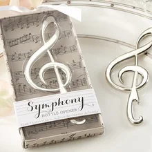 Новинка свадебной этот симфония Chrome Музыка Примечание открывалка для бутылок 100 шт./лот