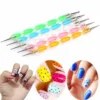 18PCS Mandala Painting Dotting Tools with Dotting Rods Ball Stylus Pens Stencils Paint Tray for Wood Canva Rocks Fabric Wall Art ► Photo 3/6