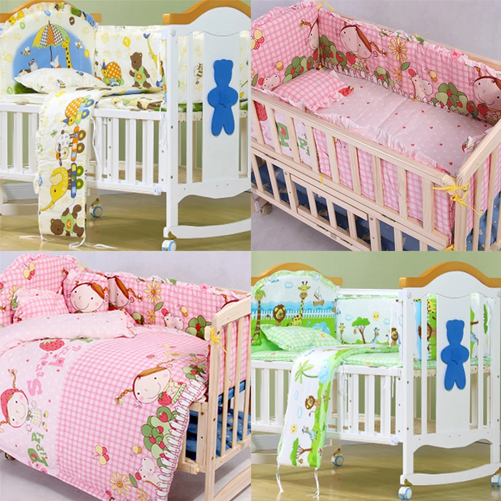 

100*58cm/110*60cm 5pcs/Set Promotion Cotton Baby Children Bedding Set