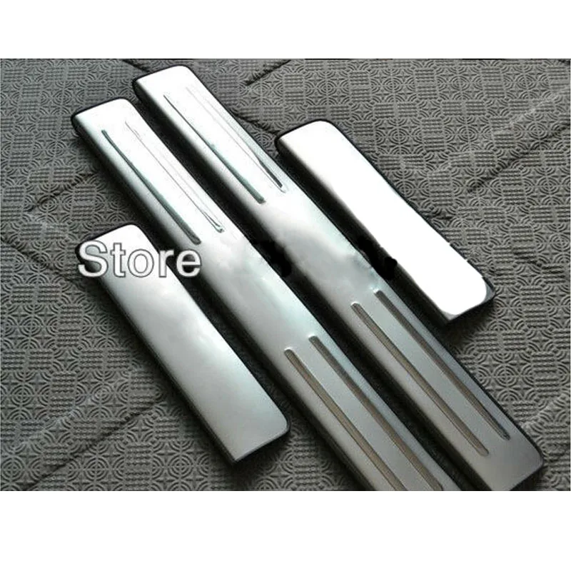 Dongzhen 4PCS Car Door Sills/Sill Plate Scuff Plate Fit For Kia Rio