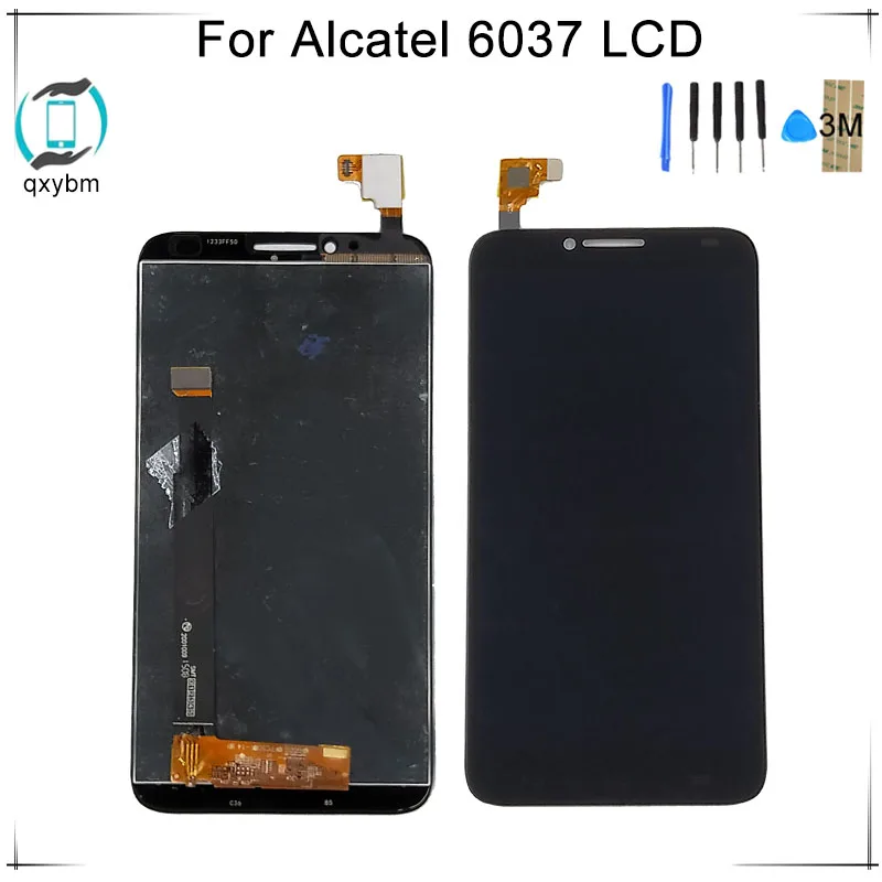 5 0 дюймов для Alcatel OneTouch Idol2 OT6037 6037 6037Y 6037K LCD сенсорный экран дигитайзер стекло