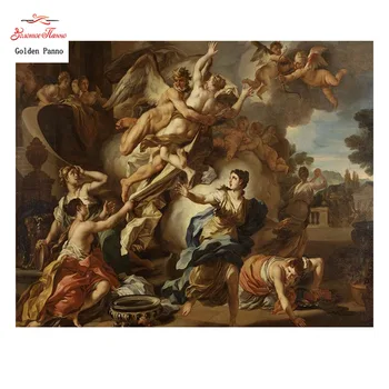 

Golden Panno,Needlework,DIY DMC Cross stitch,Sets For Embroidery kit 14ct unprinted religion cross-Stitching,christmas 0109