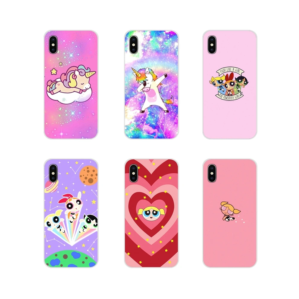 

Transparent Soft Case Covers The Powerpuff Girls For Huawei G7 G8 P7 P8 P9 P10 P20 P30 Lite Mini Pro P Smart Plus 2017 2018 2019