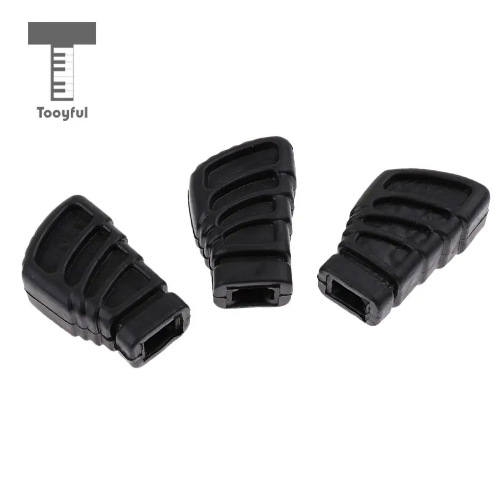 3pcs Replacement Rubber Feet for Single Braced Drum Hardware Cymbal Stands