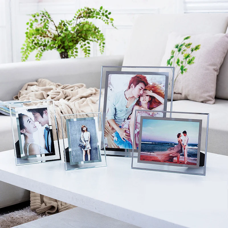 

Picture Frame Desktop Ornament Glass Album Home Decoration Living Room Office Photo Frame Certificate Frame Nordic Decoration
