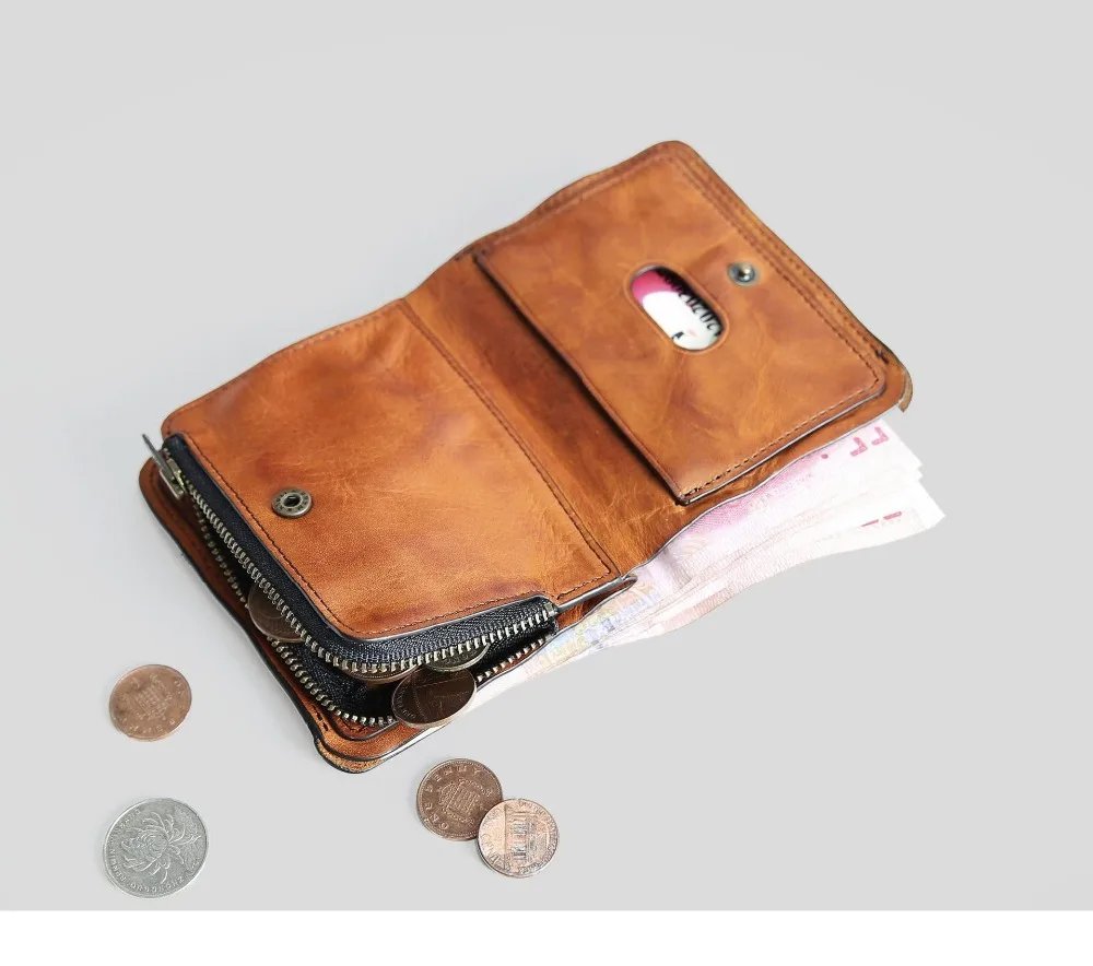 Koop SIKU mannen leather wallet case fashion mannen portefeuilles merk portemonnee kaarthouder mannelijke portemonnee