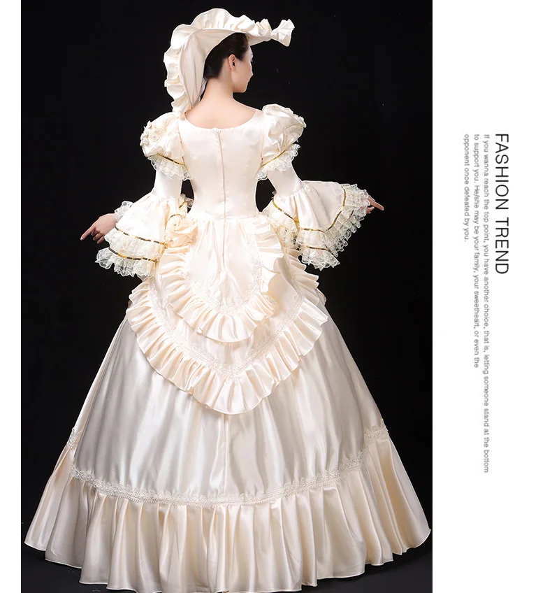 Женское средневековое платье костюм викторианское Косплей элегантное для вечеринки, для выпускного платья школьная одежда Театральный Костюм Лолиты