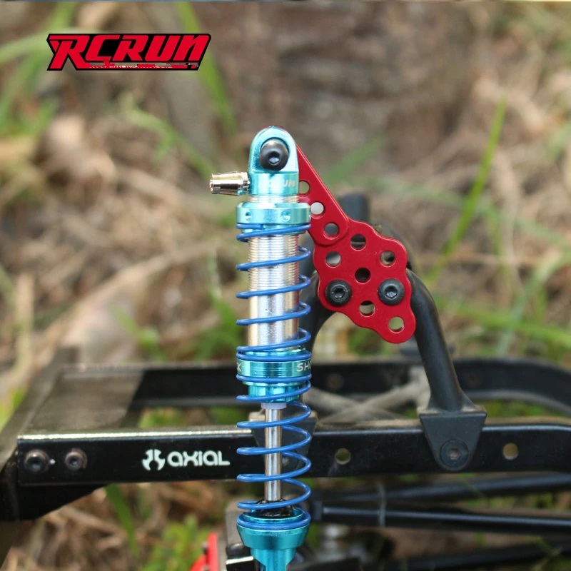 

Porous structure metal mounting brackets of shock absorber for 1/10 rc crawler axial scx10-2 ii jeep 90046 wraith D90 TF2 trx4