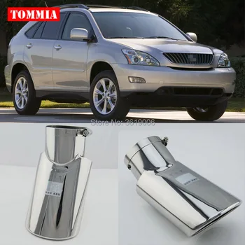 

tommia High Quality T304 Stainless Steel Exhaust Muffler Tip For LEXUS RX350