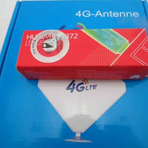 Разблокированный Huawei E3372 4G LTE USB ключ мобильный широкополосный модем + 2X CRC9