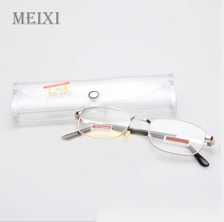 Full metal frame Aspherical resin female male font b Reading b font font b Glasses b
