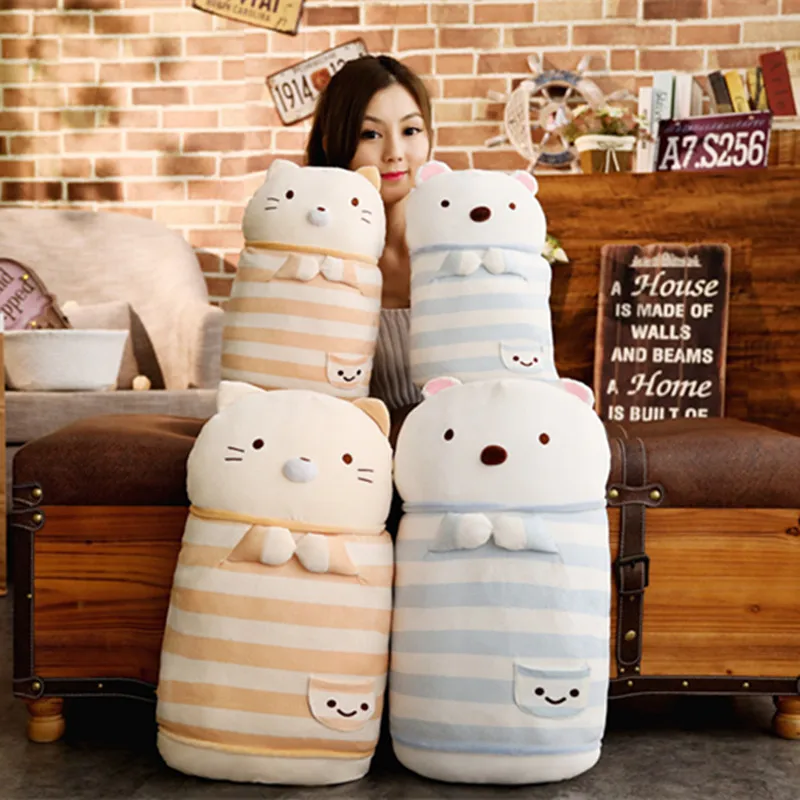 

45/60CM Huge Size High Quality Japanese Animation Sumikko Gurashi Super Soft Plush Toys San-X Corner Bio Cartoon Baby Pillow
