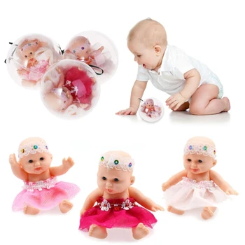 

Lifelike Doll 4 Inch Toy Soft Body Transparent Ball Dreams Gift NEW
