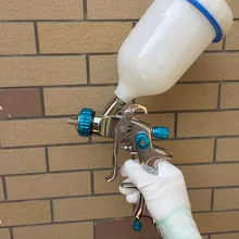 SAT1215 1,4 мм сопло Профессиональный HVLP пистолет-распылитель пневматические краскопульты Аэрограф для окрашивания гравитационного типа пневматический пистолет