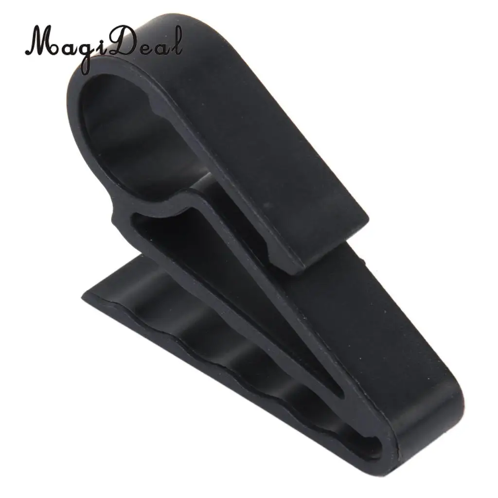 MagiDeal Hot Sale Golf Cart Boat Cigar Holder Minder Grip Clip Clamp Golf Accessory Golf Club Equipment Father's Day Gift Black