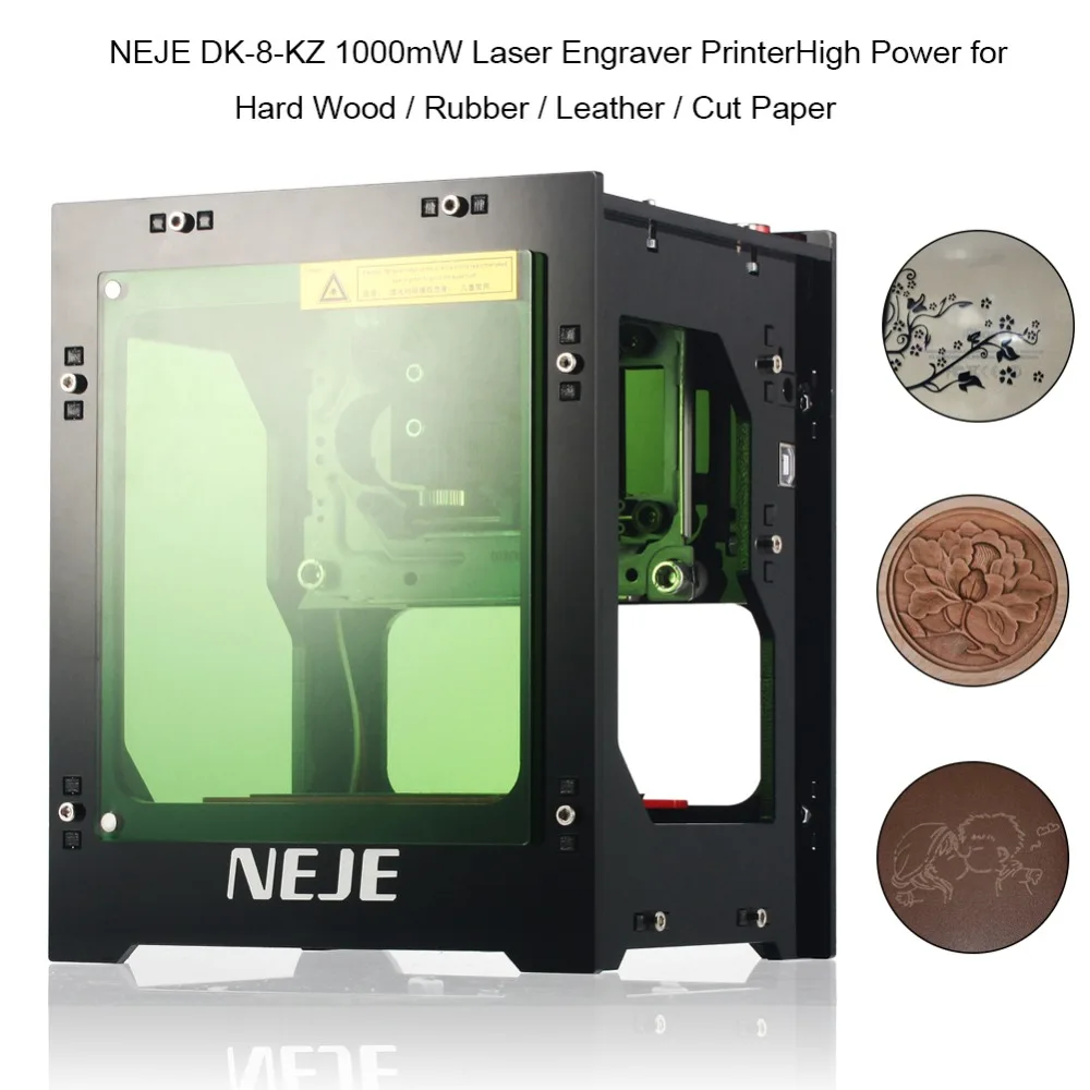 

New 2018 NEJE 1000mW cnc crouter cnc laser cutter mini cnc engraving machine DIY Print laser engraver High Speed Ad Baffles
