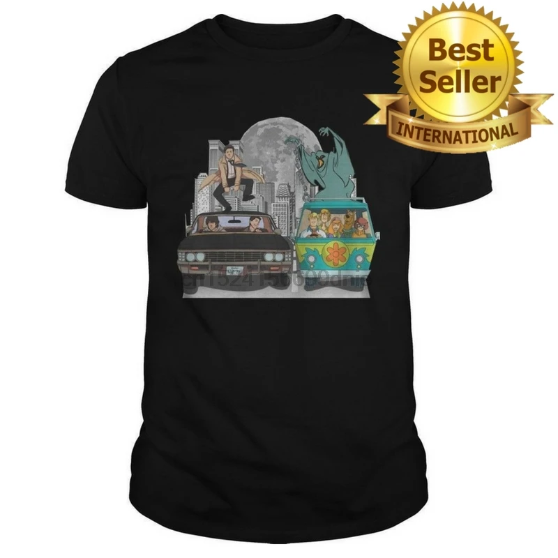

Supernatural And Scooby Doo Scooby Gangs Natural Shirt Size S To 4Xl