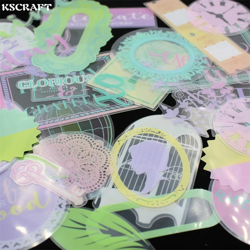 

KSCRAFT 27pc Life Is Good Vellum Paper Die Cuts for Scrapbooking Happy Planner/Card Making/Journaling Project