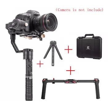 

Zhiyun Crane Plus 3 Axis Handheld Gimbal Stabilizer,for Sony Canon DSLR Camera POV 2.5KG Payload Object-tracking + Dual Handle