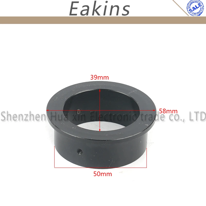 

40mm to 50mm Ring Lens Adapter For Microscope Industrial Camera 100X C-mount Lens Microscope Monocular Lens Adapter Ring