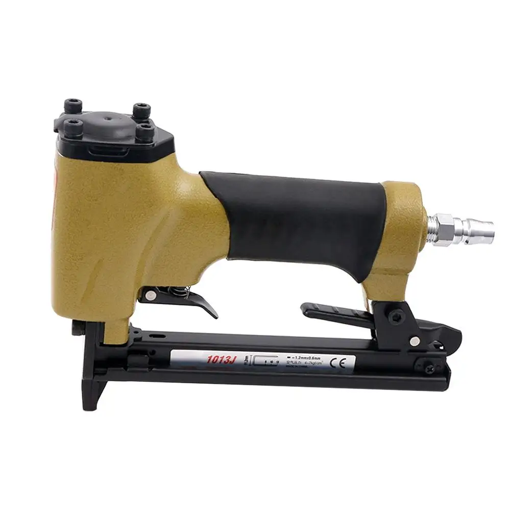 

Household Pneumatic Stapler Lightweight Pneumatic Nail Stapler Coil Siding Framing Nailer Staple Gun Tacker Upholstery