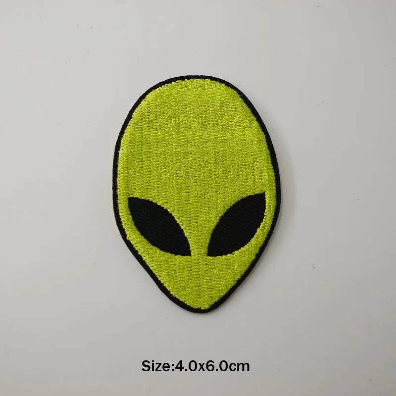 Alien UFO ET Iron On Patches Значки для шитья швов одежда костюмы пальто куртка брюки футболка брюки орнамент одежда - Цвет: 26