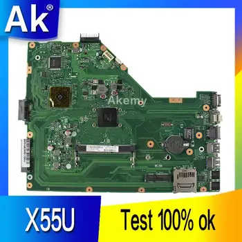

AK X55U Laptop motherboard For Asus X55U X55 X55 Test original mainboard