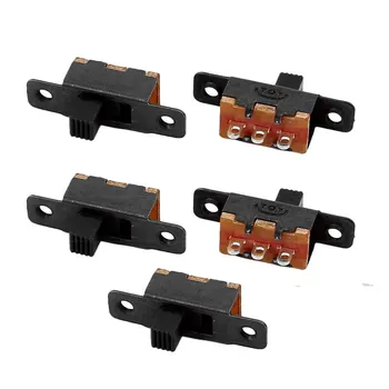 

100Pcs SS-12F16 2 Position 3P SPDT Miniature Slide Switch Latching Toggle Switch