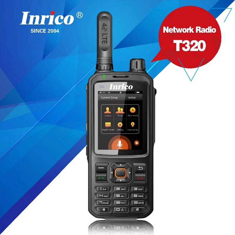 

4G network mobile phone radio T320 support newest Android 7.0 Long standby time more than 80 Hours global call portable radio
