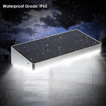 

Solar outdoor Wall lamp 48 LED PIR Motion Sensor Waterproof with Aluminum Alloy Frame Light for Garden Yard Pathway Fence etc