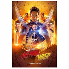 TaaWaa Ant-Man And The Wasp 2018 New Movie Poster Prints SuperHeroes 12X18 24X36 Inch Wall Art Picture Bedroom Office Home Decor