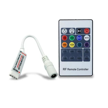 

DC 12V 24V LED Controller 20 Krys Wireless Remote Control Led Dimmer For 5050 3528 RGB LED Strip Lamp Lights 3*4A IL