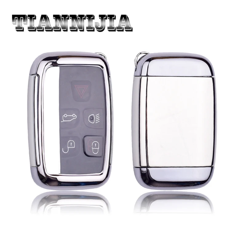 Чехол для автомобильного ключа чехол Land Rover RANGE ROVER SPORT Freelander 2 DISCOVERY 4 Evoque Jaguar XE XJ XJL XF