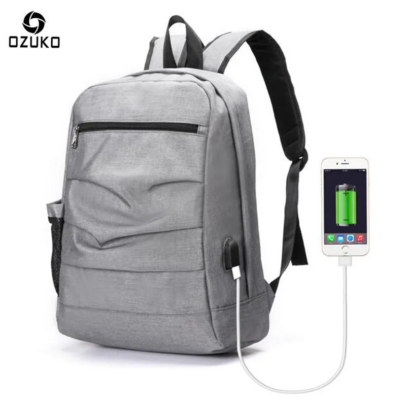 Designer Laptop Backpack Men's Literacy Basics