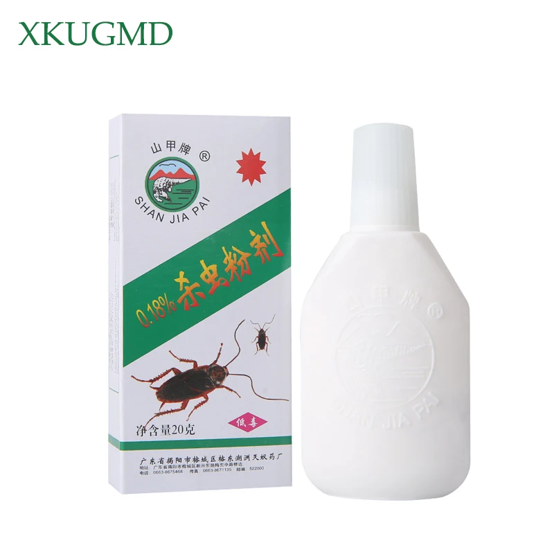 

1Pc Powerful Effective Cockroach Killing Bait Pest Control Cockroach Eliminate Fleas Lice Off Killer Repellent Ants Drugs Powder