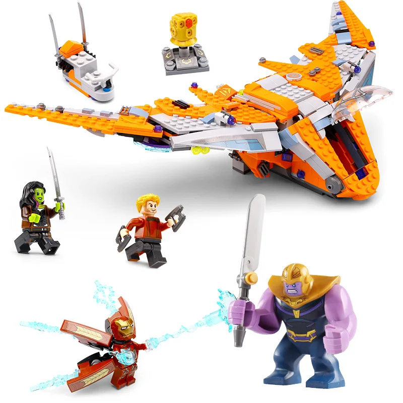 

Marvel Super Heroes Avengers Infinity War Thanos Ultimate Battle Building Block Bricks Toys Compatible With