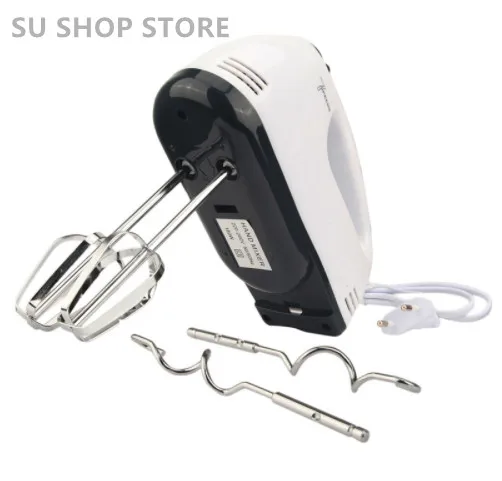 

7 Speed Dough Hand Mixer Egg Beater Food Blender Multifunctional Food Processor Ultra Power Electric Kitchen Mixer 180W