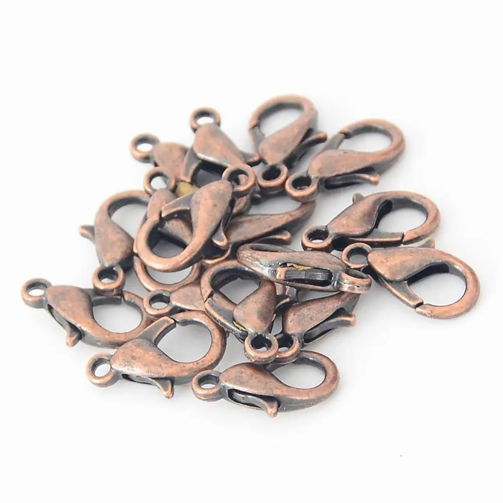 Buy 100PCS/lot Different Size Lobster Clasp Antique